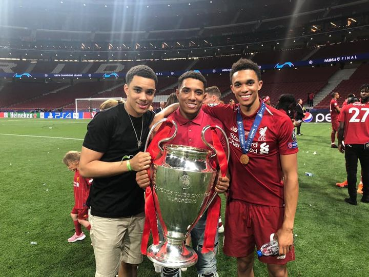 Trent Alexander-Arnold shared this picture on his social media