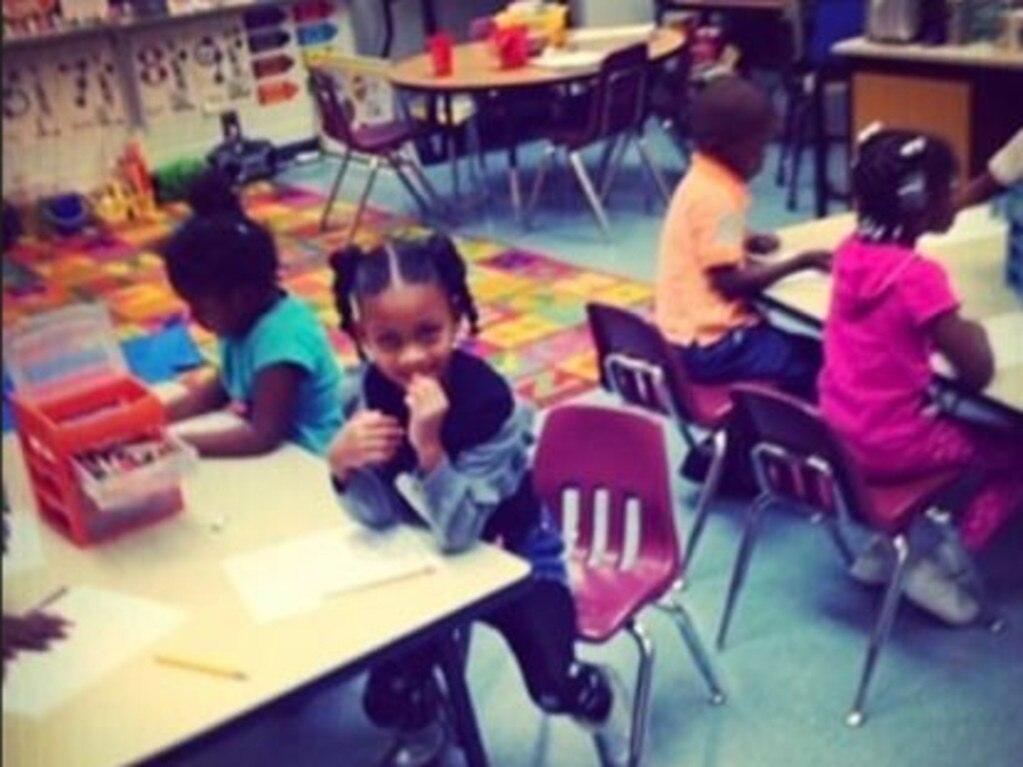 Tommie Lee's younger daughter Havalli Lee in her classroom when the terrible incident occurred