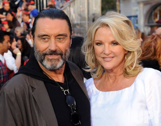 Ian McShane with his wife Gwen Humble.