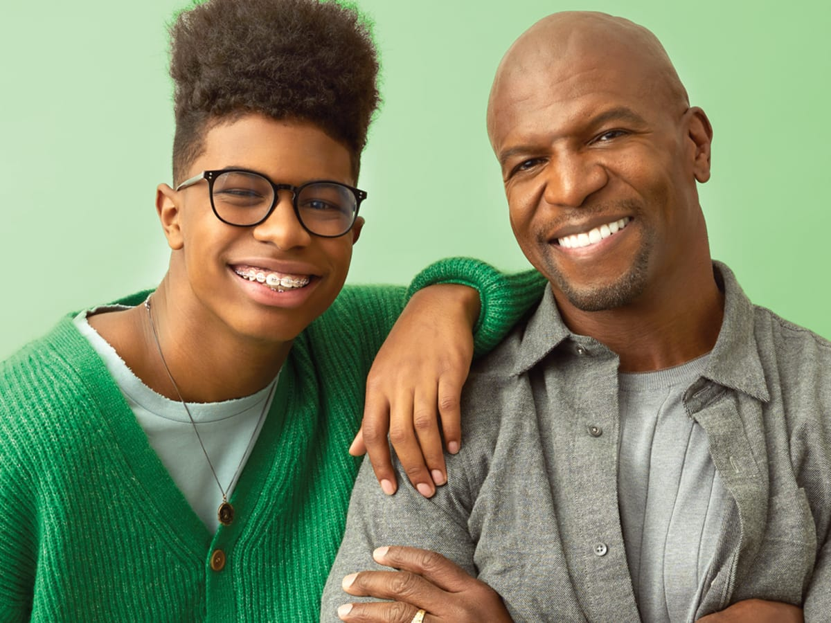 Terry Crews with his son Isaiah Crews