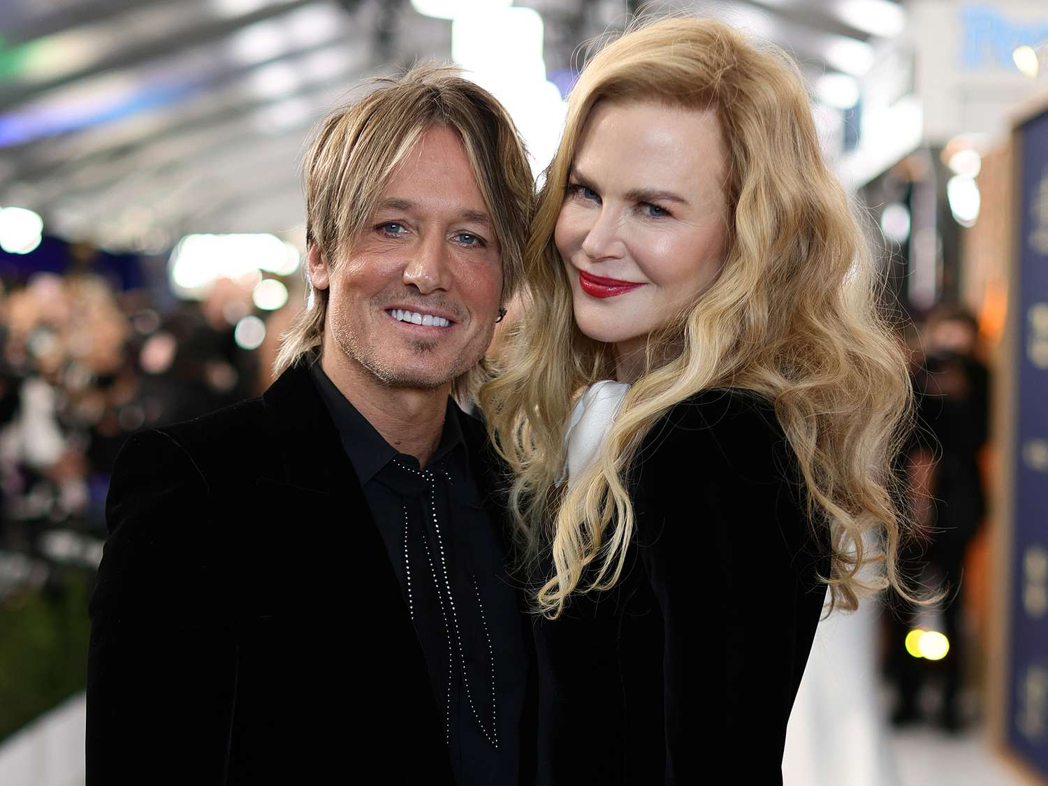 Nicole Kidman with her loving spouse Keith Urban