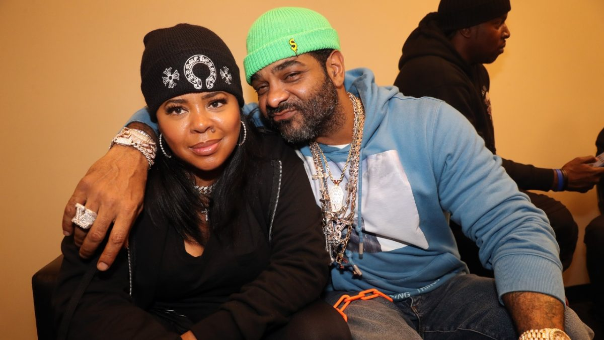 Chrissy Lampkin and Jim Jones have been going out together for 18 years