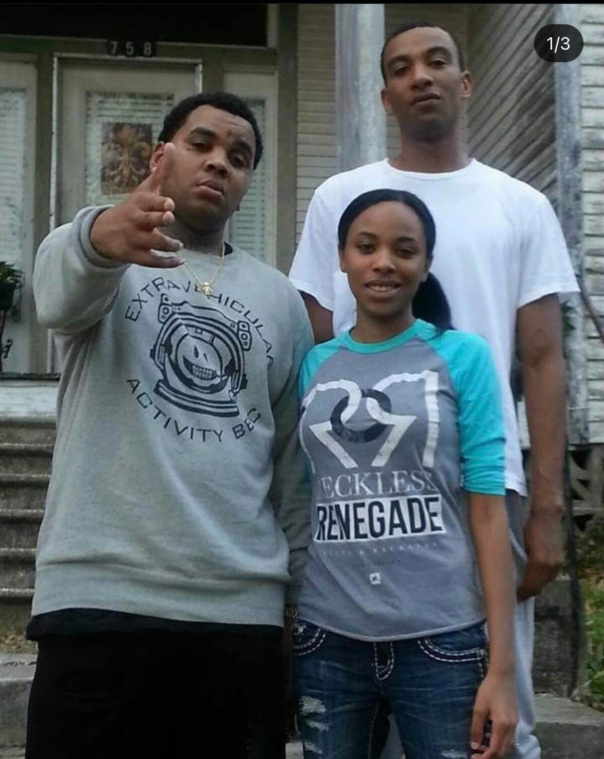 Kevin Gates' twin brother Brandon Gilyar and sister 