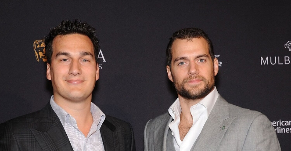 Henry Cavill with his youngest brother Charlie Cavill