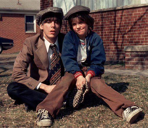 Young Iggy Pop with his son