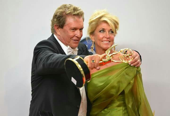 Tom Berenger with his current wife Laura Moretti
