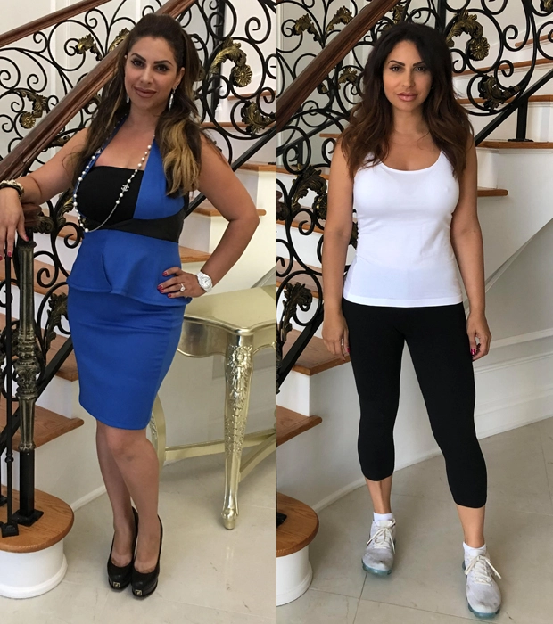 Jennifer Aydin before and after her weight loss transformation