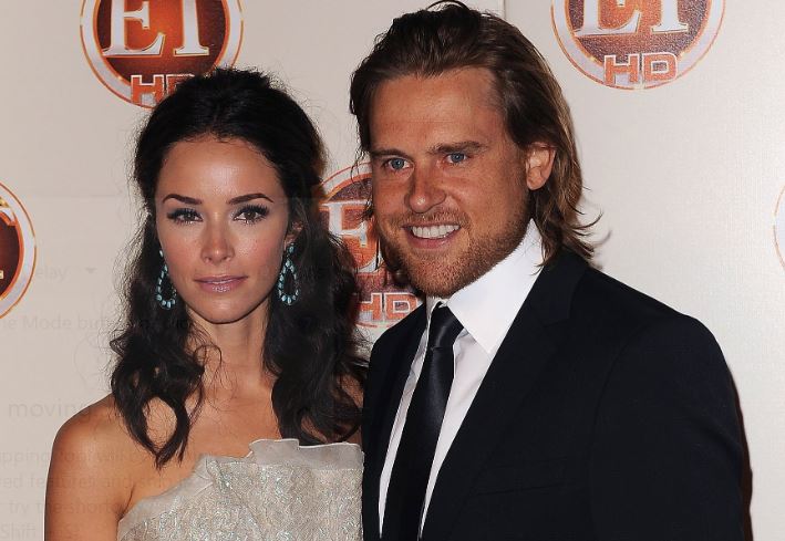 Abigail Spencer and ex-husband Andrew Pruett attending an event back in 2010