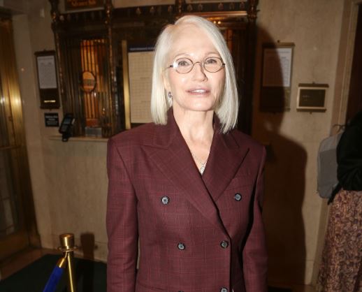 Ellen Barkin at the opening night of the new one man show starring Gabriel Byrne