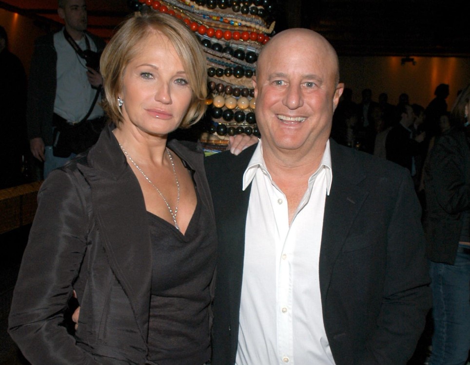 Ellen Barkin and Ronald Perelman's relationship ends on a sour note. 