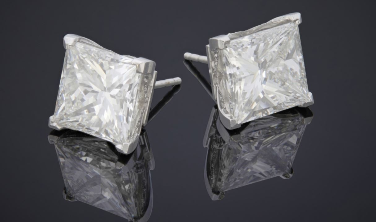 Erika Jayne's diamond earrings were put up for auction