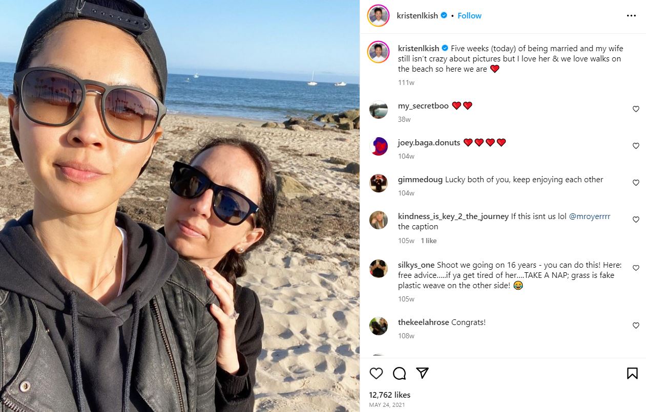 Kristen Kish announces her marriage to Bianca Dusik