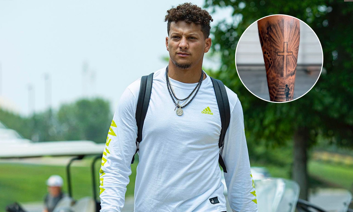 Patrick Mahomes Reveals Deep Tattoo Meaning on His Leg