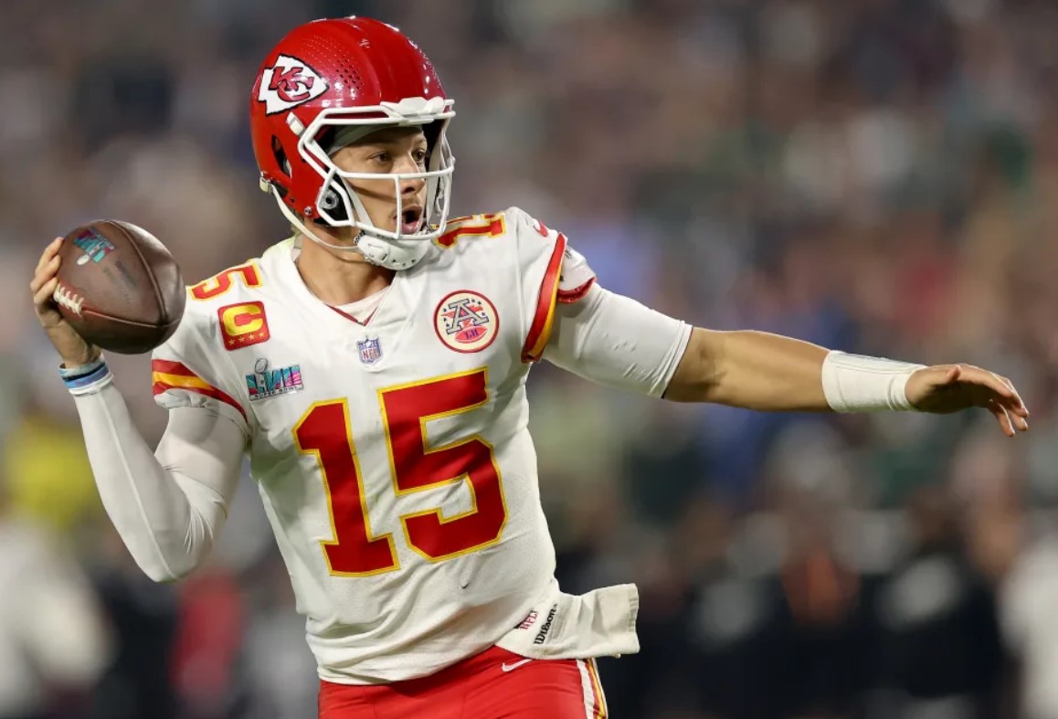 Patrick Mahomes threw three touchdowns in an MVP performance at Super Bowl LVII. 