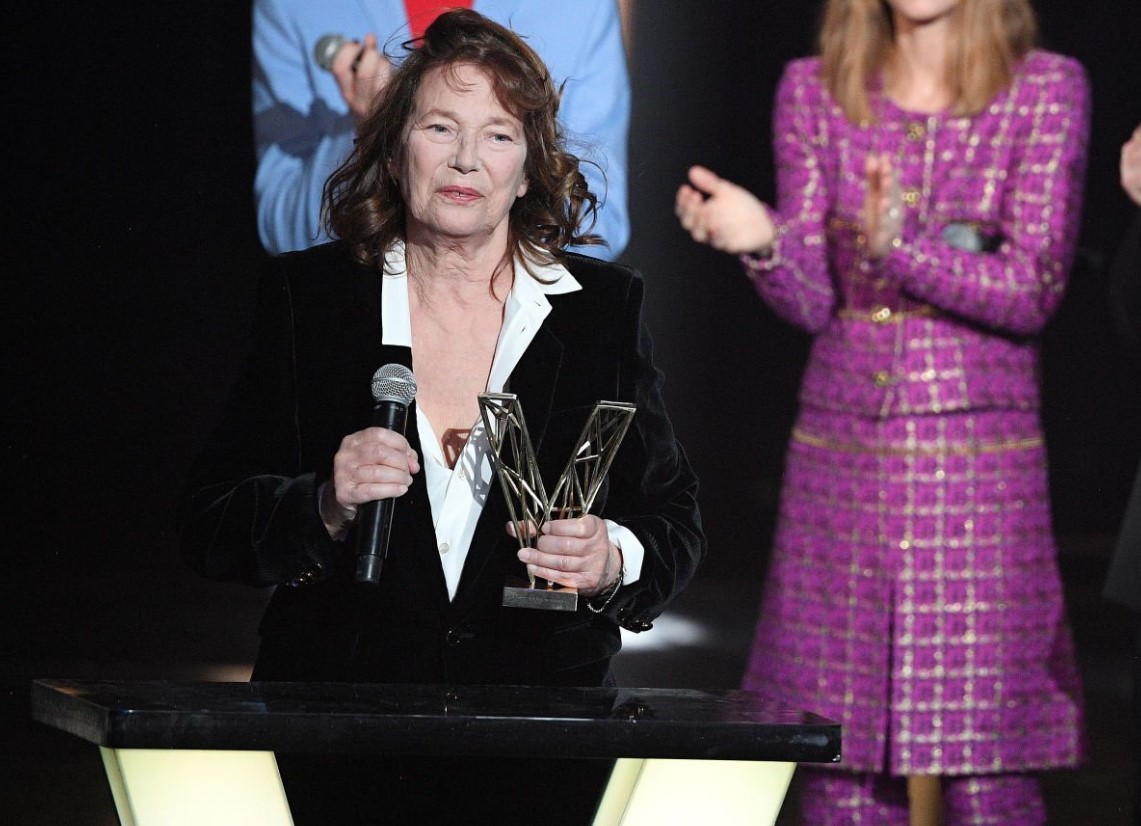 Jane Birkin received an Honorary award. 