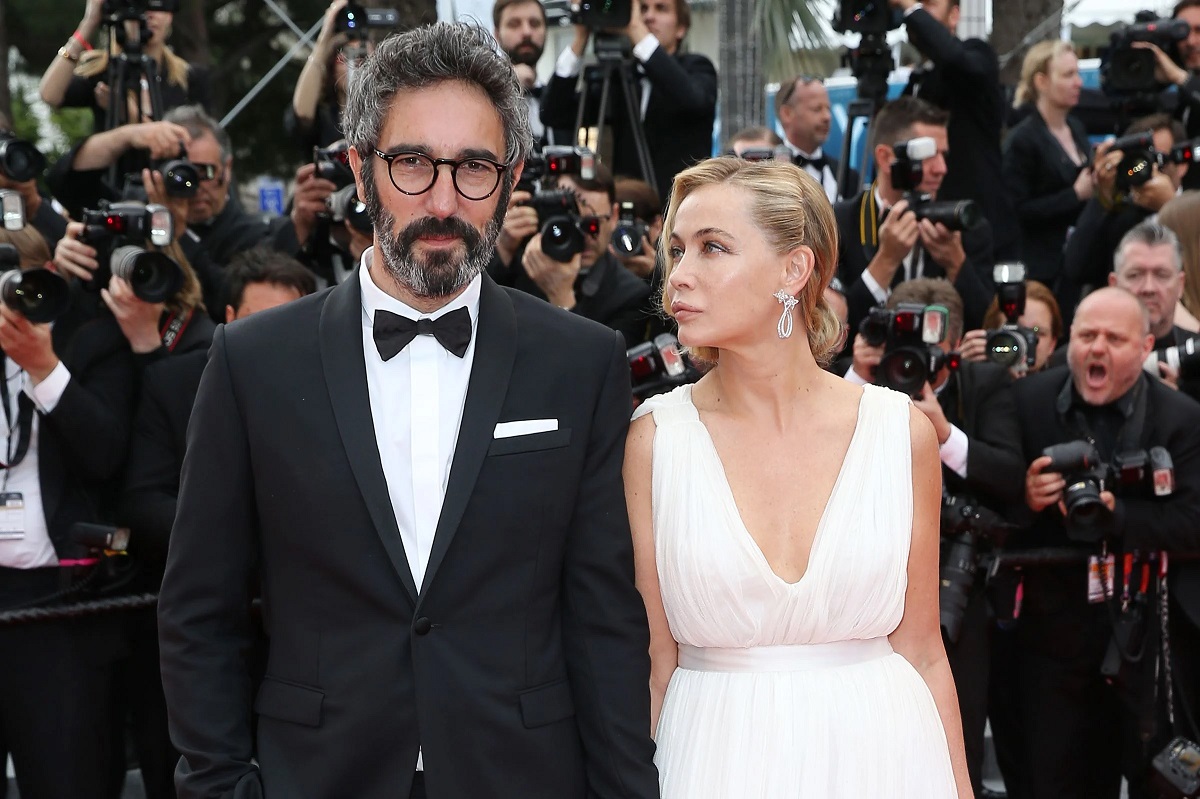 Emmanuelle Beart and her husband Frédéric Chaudier attended Cannes Film Festival in 2015.