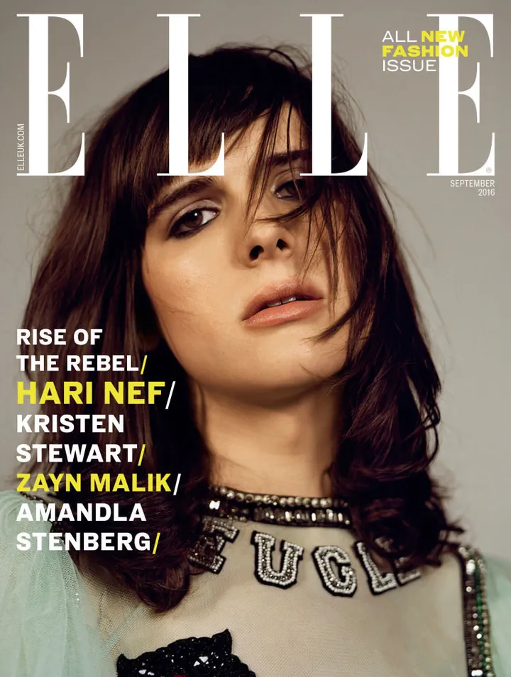 Hari Nef becomes Elle Magazine's first transgender cover star 