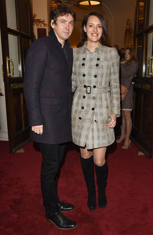 Phoebe Waller-Bridge with her husband at the time, Conor Woodman