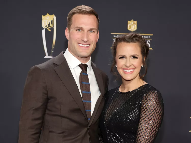 Kirk Cousins often attends social events with his wife Julie Hampton.