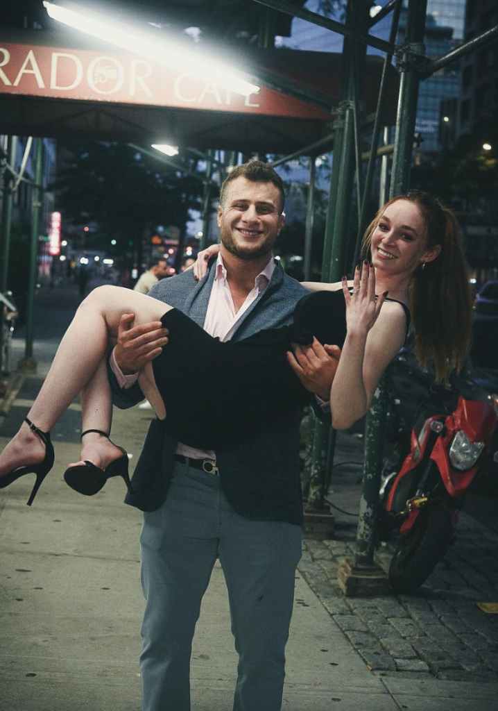 Maxwell Jacob Friedman and his girlfriend got engaged in Manhattan