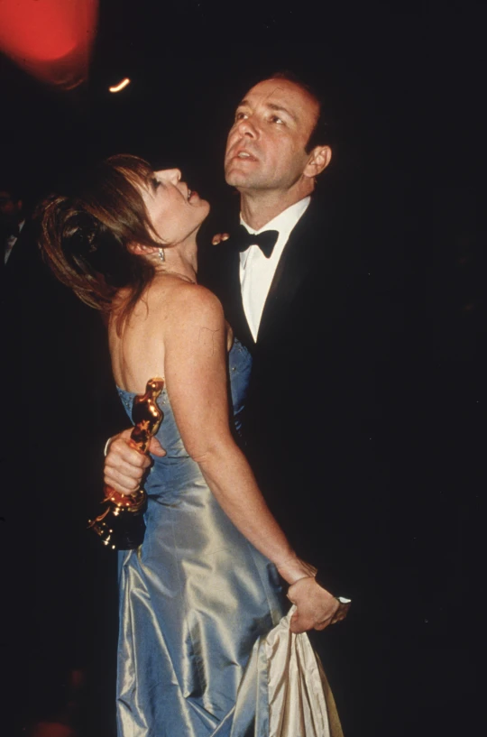 Kevin Spacey with his ex-girlfriend Dianne Dreyer