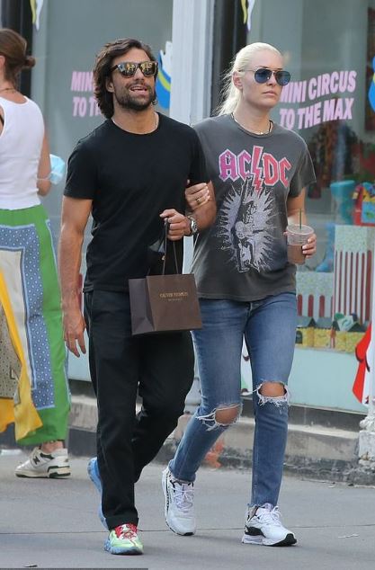 Lindsey Vonn with boyfriend Diego Osorio