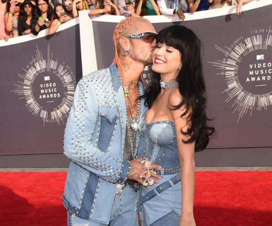 Riff Raff with Katy Perry at the VMAs