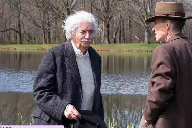 Tom Conti plays Albert Einstein in 'Oppenheimer'