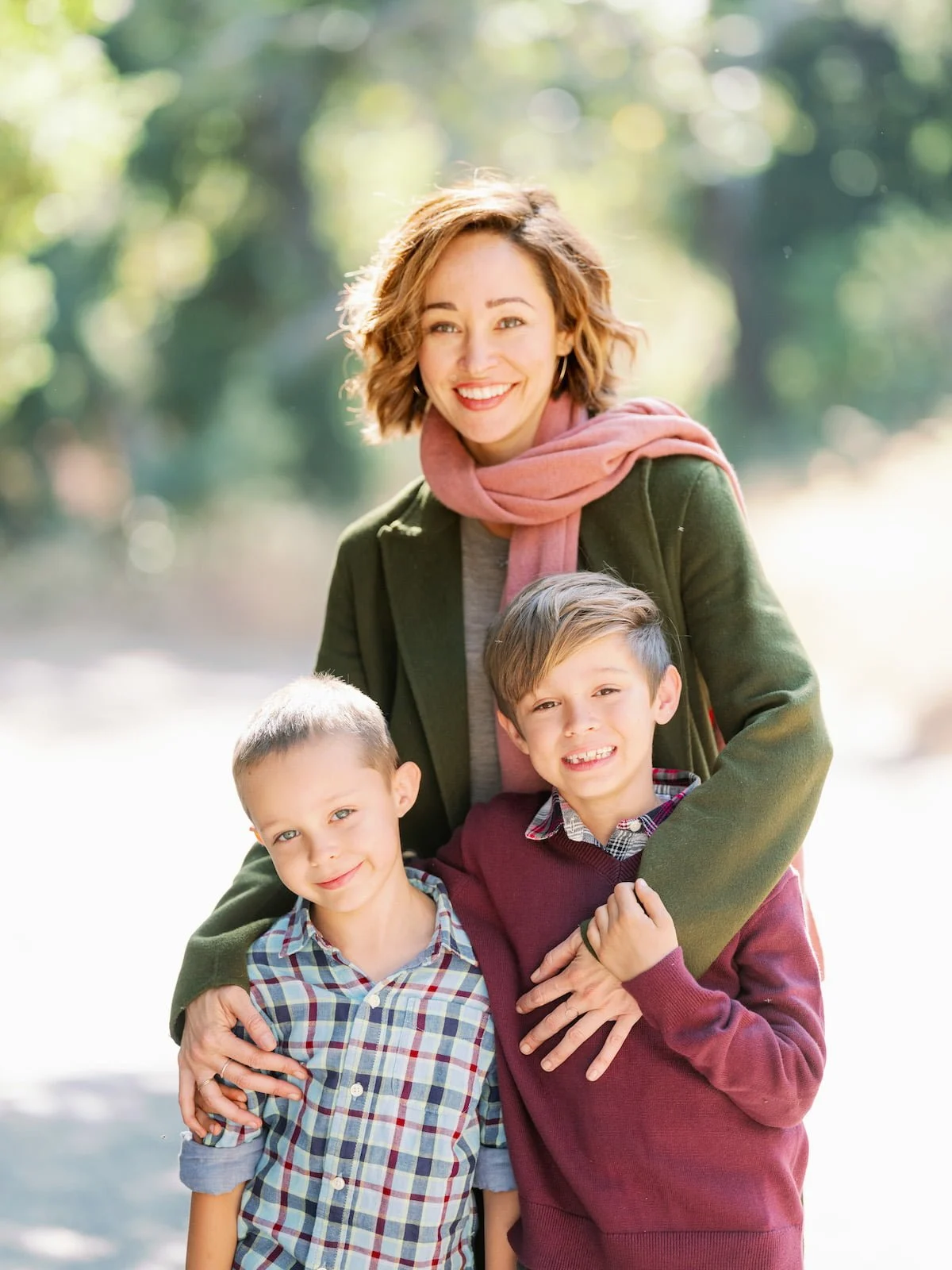 Autumn Reeser with her two sons