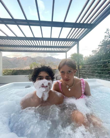 Iñaki Godoy with Mia Godoy on Instagram