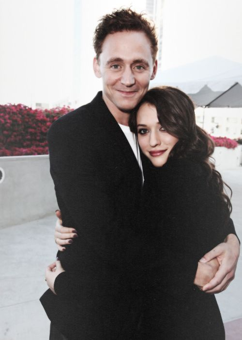 Tom Hiddleston dated Kat Dennings for a brief time.