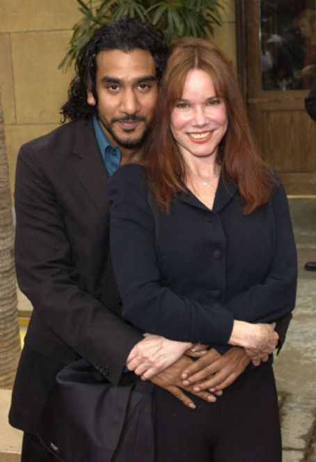 Barbara Hershey with her ex-boyfriend Naveen Andrews