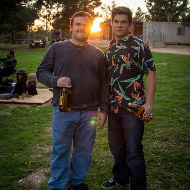 Adam DeVine and Jack Black are not blood related
